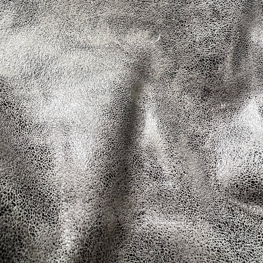 ✨LAST ONE✨Distressed vegan Leather Paris Chain Dark Grey Fashion Stylish… - Picture 7 of 7